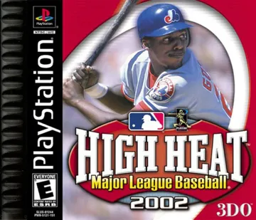 High Heat Major League Baseball 2002 (US) box cover front